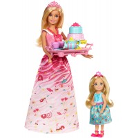 Ігровий набір з лялькою Barbie "Чайна вечірка принцеси", серії "Дрімтопія"