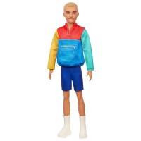 Лялька Кен "Модник" у світшоті в стилі печворк Barbie