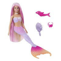Лялька-русалка "Кольорова магія" серії Дрімтопія Barbie