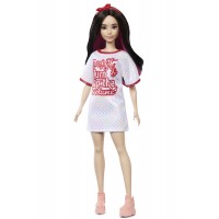 Кукла Barbie "Модница" в блестящем платье-футболке